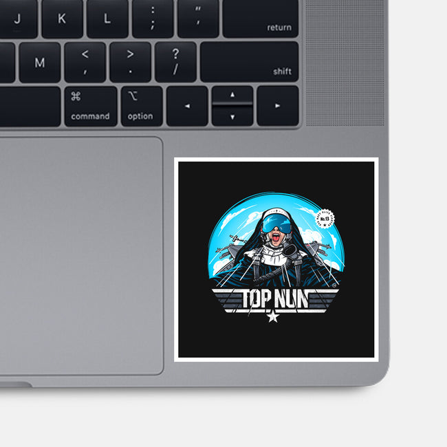 Top Nun-None-Glossy-Sticker-Gamma-Ray