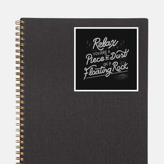 Floating Rock-None-Glossy-Sticker-tobefonseca