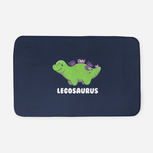 Legosaurus Dinosaur-None-Memory Foam-Bath Mat-tobefonseca