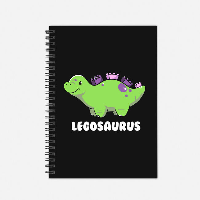 Legosaurus Dinosaur-None-Dot Grid-Notebook-tobefonseca