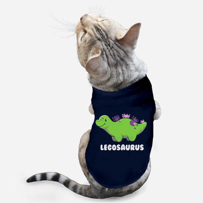 Legosaurus Dinosaur-Cat-Basic-Pet Tank-tobefonseca