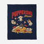 Pupperoni Pizza-None-Fleece-Blanket-tobefonseca