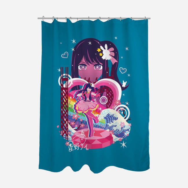 Idol-None-Polyester-Shower Curtain-SwensonaDesigns