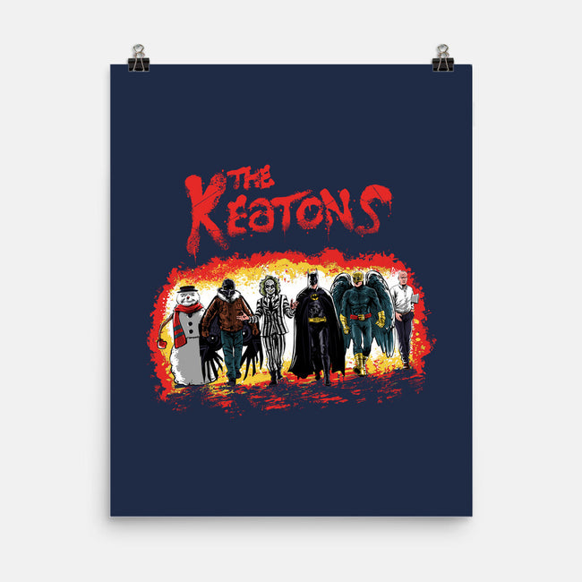 The Keatons-None-Matte-Poster-zascanauta