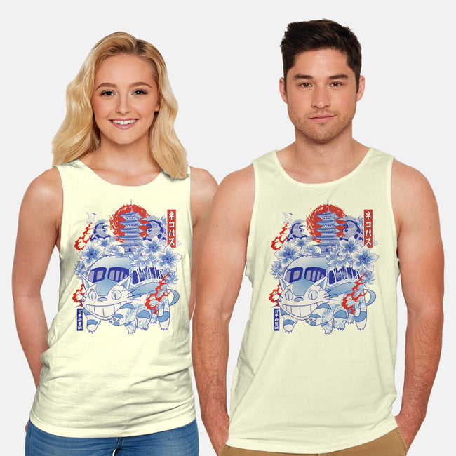 Porcelain Catbus-Unisex-Basic-Tank-gaci