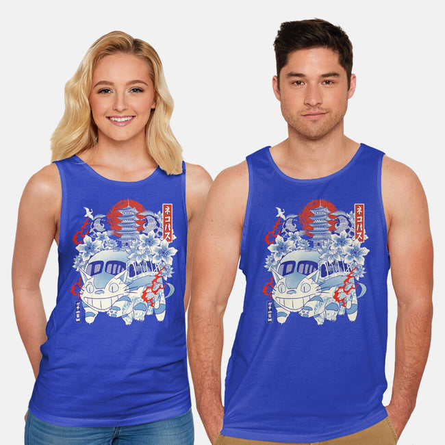 Porcelain Catbus-Unisex-Basic-Tank-gaci