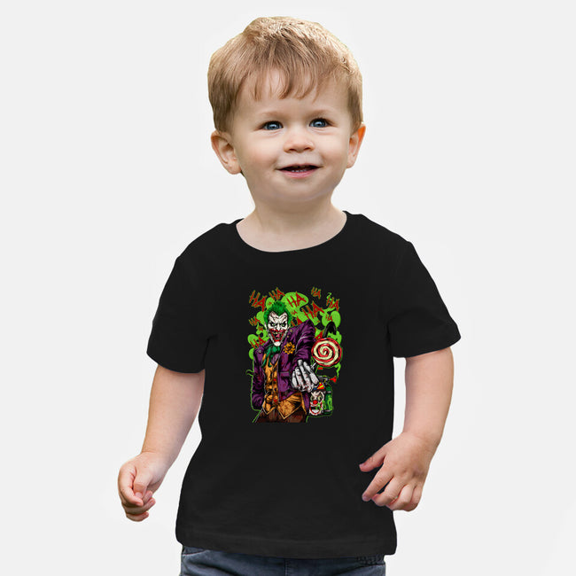 Clowning Time-Baby-Basic-Tee-Conjura Geek
