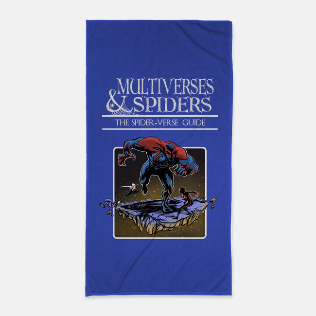 Multiverses & Spiders-None-Beach-Towel-zascanauta
