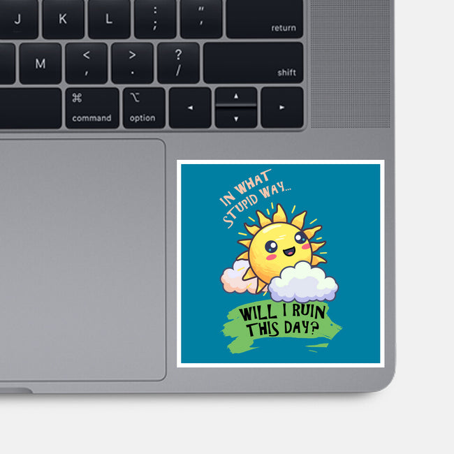 In What Stupid Way-None-Glossy-Sticker-BridgeWalker