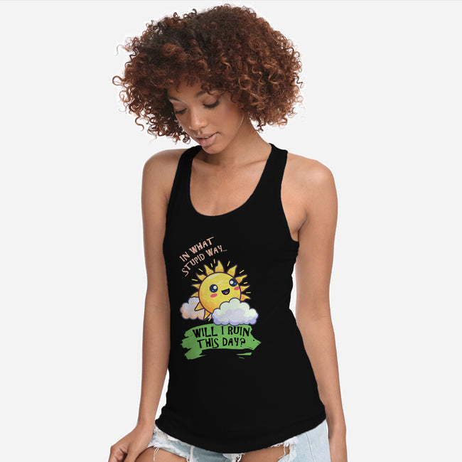 In What Stupid Way-Womens-Racerback-Tank-BridgeWalker