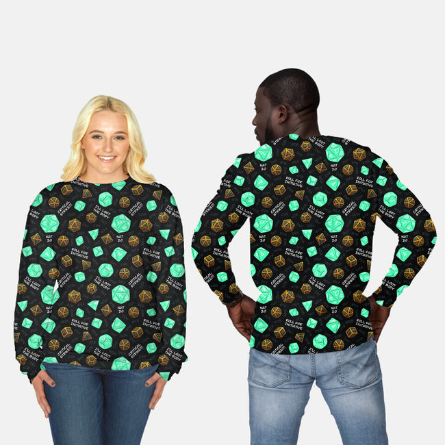 Nat 20-Unisex-All Over Print Crew Neck-Sweatshirt-Jared Hart