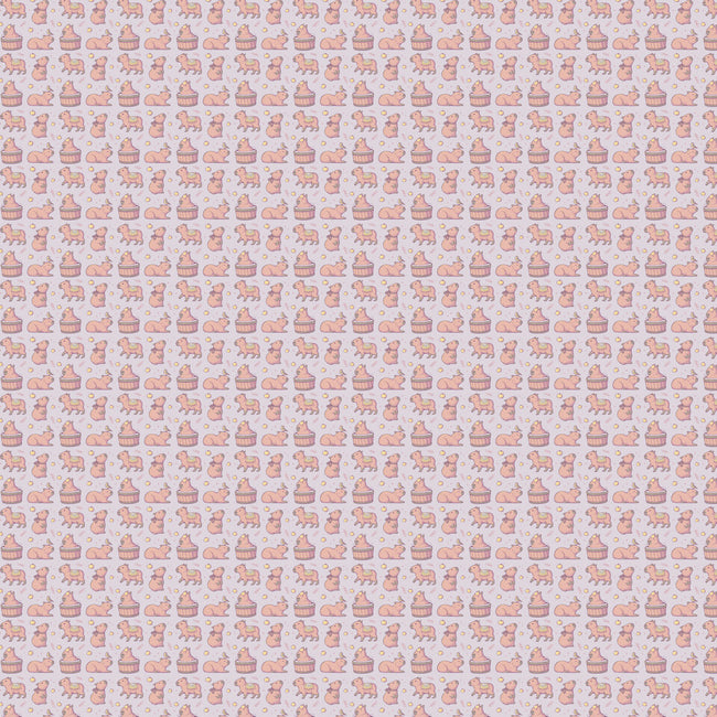 Capybara Family-Womens-All Over Print Cropped-Tee-xMorfina