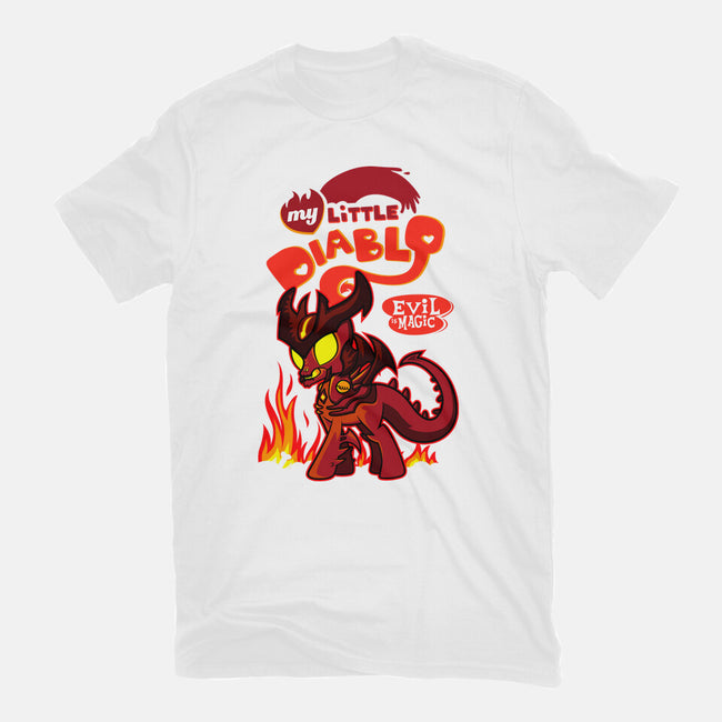 My Little Diablo-Youth-Basic-Tee-demonigote
