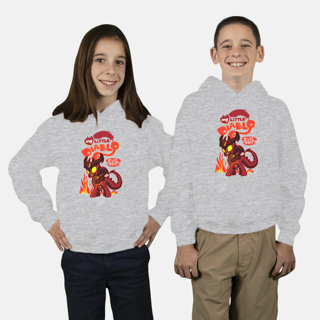 My Little Diablo-Youth-Pullover-Sweatshirt-demonigote