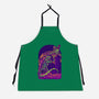 RoboZilla Vs RoboKong-Unisex-Kitchen-Apron-alanside