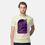 RoboZilla Vs RoboKong-Mens-Premium-Tee-alanside