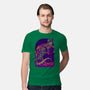 RoboZilla Vs RoboKong-Mens-Premium-Tee-alanside