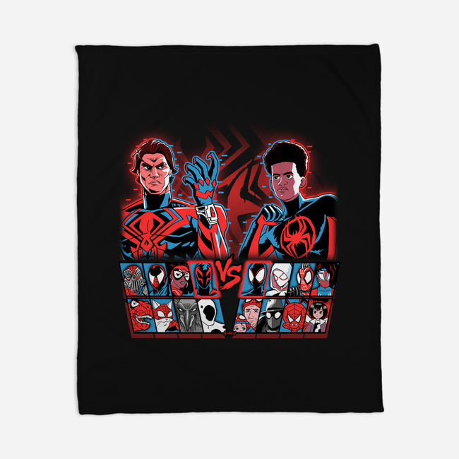 Spider Fighter-None-Fleece-Blanket-Andriu