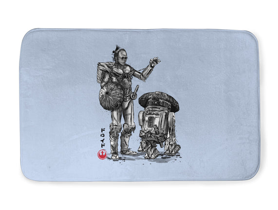 Samurai Droids Sumi-e