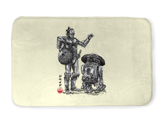 Samurai Droids Sumi-e