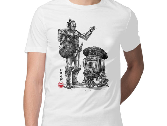 Samurai Droids Sumi-e