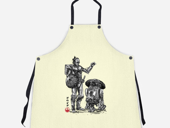 Samurai Droids Sumi-e