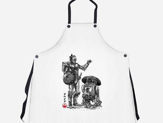 Samurai Droids Sumi-e