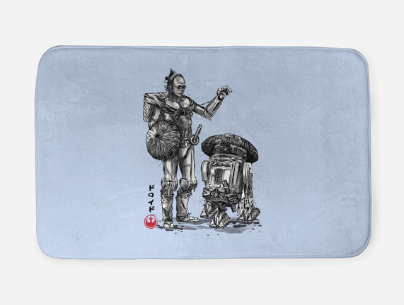 Samurai Droids Sumi-e