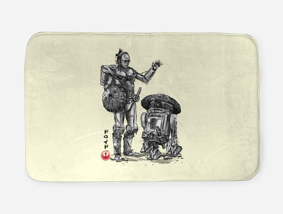 Samurai Droids Sumi-e