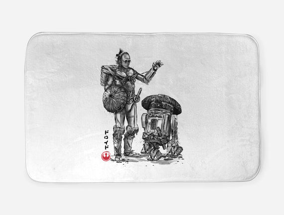 Samurai Droids Sumi-e