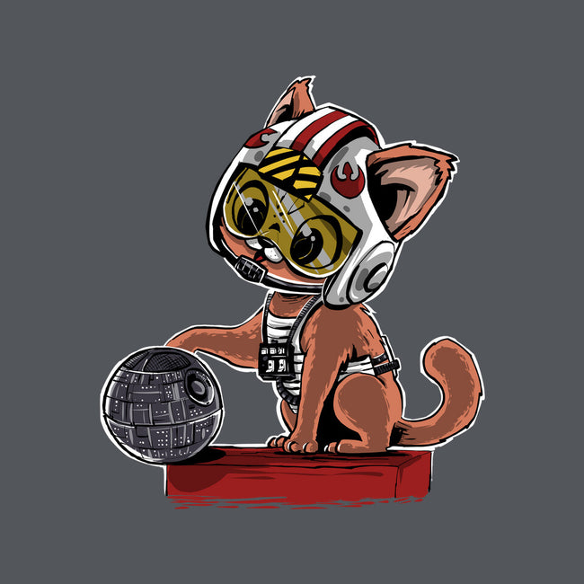 Destroying The Death Star-Cat-Adjustable-Pet Collar-zascanauta