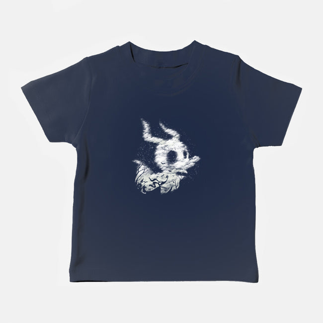 Zero Ghost Landscape-Baby-Basic-Tee-dandingeroz