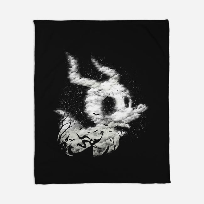 Zero Ghost Landscape-None-Fleece-Blanket-dandingeroz