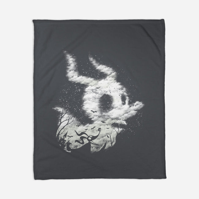 Zero Ghost Landscape-None-Fleece-Blanket-dandingeroz