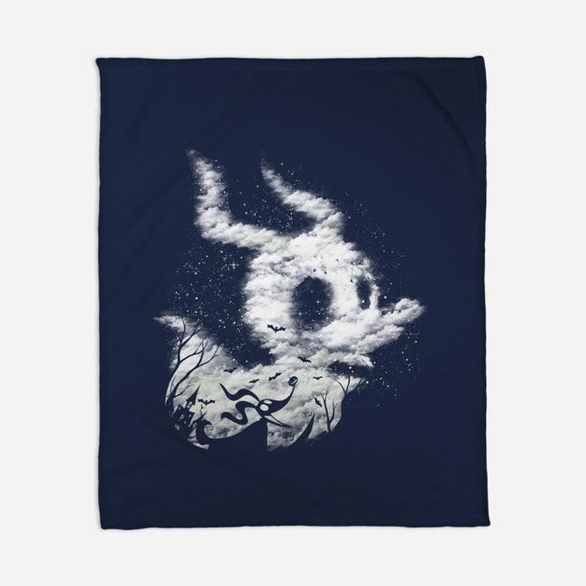 Zero Ghost Landscape-None-Fleece-Blanket-dandingeroz