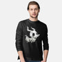 Zero Ghost Landscape-Mens-Long Sleeved-Tee-dandingeroz