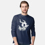 Zero Ghost Landscape-Mens-Long Sleeved-Tee-dandingeroz