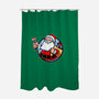 Xmas Boy-none polyester shower curtain-javiclodo