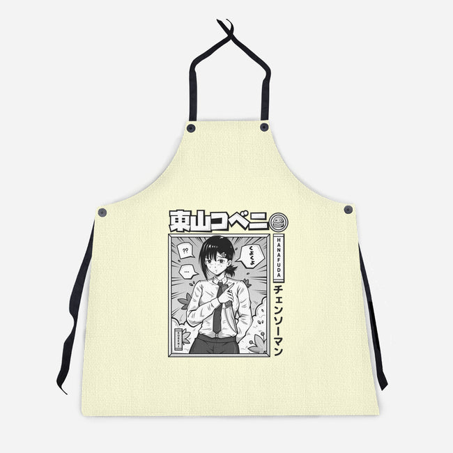 Kobeni Manga-Unisex-Kitchen-Apron-Bear Noise