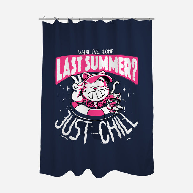 Last Summer Chill-None-Polyester-Shower Curtain-estudiofitas