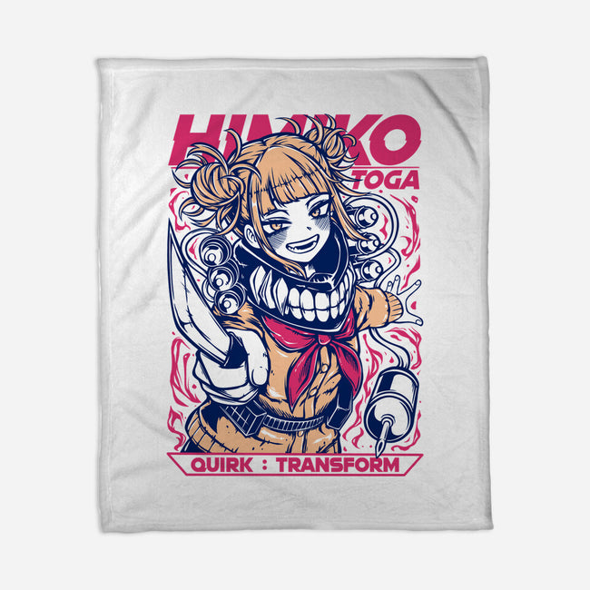 Himiko Toga-None-Fleece-Blanket-Panchi Art