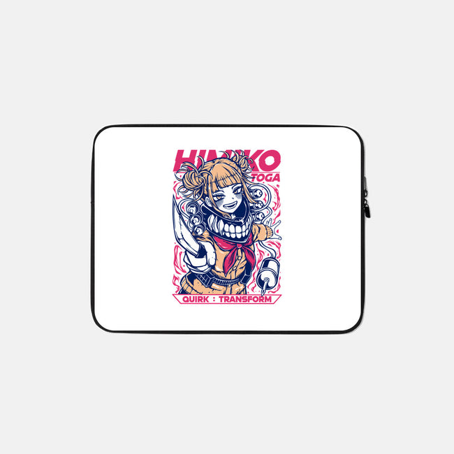 Himiko Toga-None-Zippered-Laptop Sleeve-Panchi Art