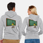 Jones Detention-Unisex-Zip-Up-Sweatshirt-Getsousa!