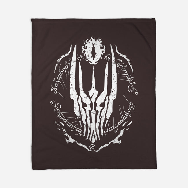 Annatar's Ring-None-Fleece-Blanket-demonigote