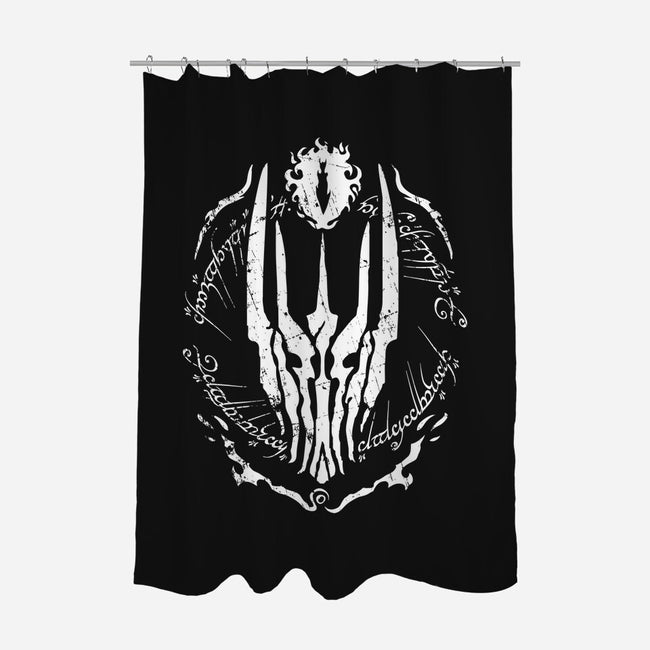 Annatar's Ring-None-Polyester-Shower Curtain-demonigote