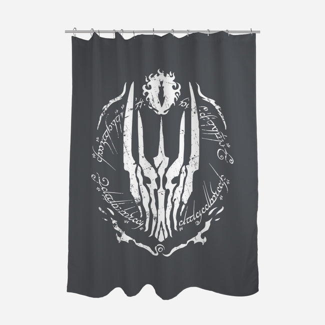 Annatar's Ring-None-Polyester-Shower Curtain-demonigote