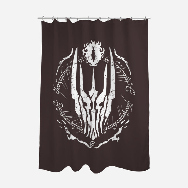 Annatar's Ring-None-Polyester-Shower Curtain-demonigote