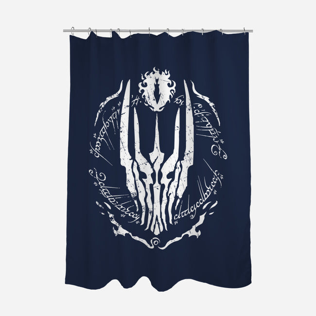 Annatar's Ring-None-Polyester-Shower Curtain-demonigote