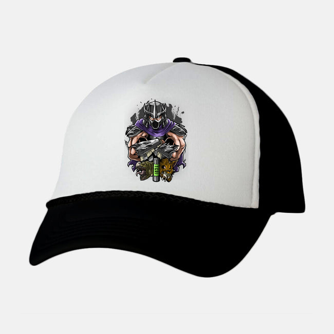 The Shredder Of Brothers-Unisex-Trucker-Hat-Diego Oliver
