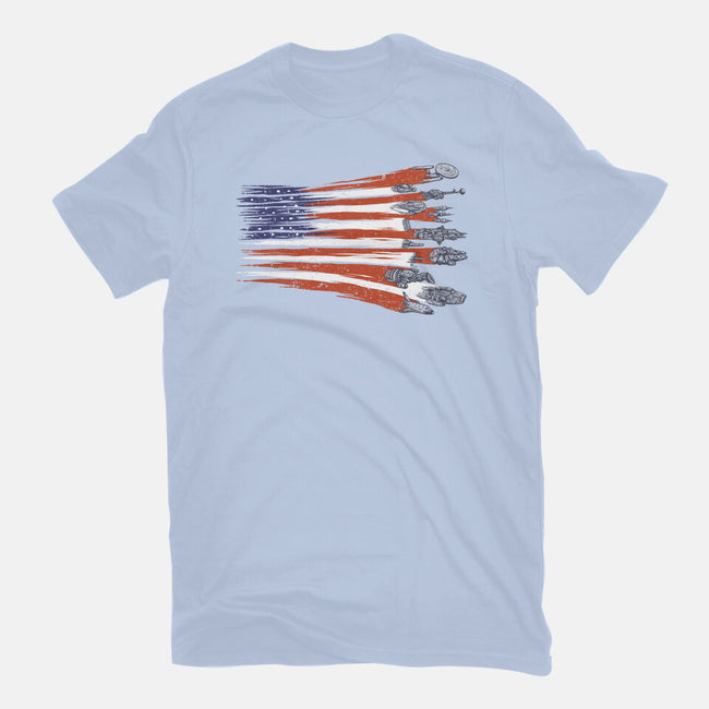 Sci-Fi Patriots-Mens-Basic-Tee-kg07